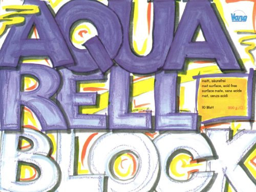 Aquarellblock 36 x 48 cm 300 g/m²