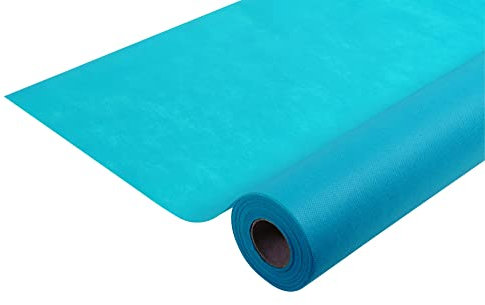 Pronappe Tischdecke R781028I Einweg-Tischdecke aus Spunbond-Vlies Länge 10m Breite 1,20m (pro Rolle) Farbe Türkisblau Reißfestes, wasserabweisendes und abwischbares Material