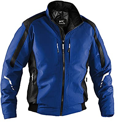 KÜBLER WEATHER Wetterbundjacke blau, Größe 3XL, Unisex-Wetterbundjacke aus Mischgewebe, funktionelle Wetterbundjacke von KÜBLER Workwear