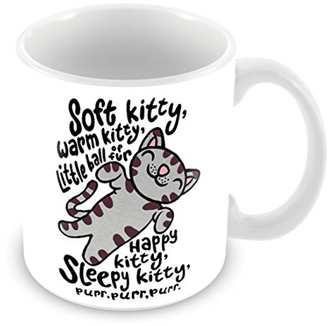 FlyingTurtles Inspired by The Theory Soft Kitty Ceramic Mug 11oz by FT