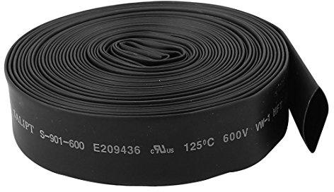 uxcell Diameter 15mm Heat Shrink Tubing Shrinkable Tube 6 Meter