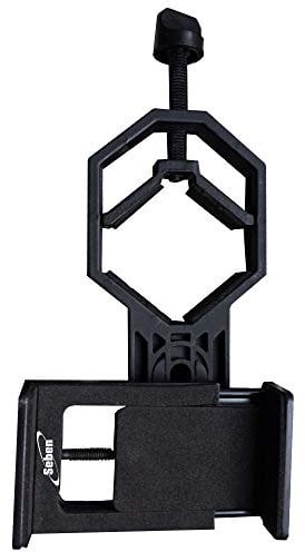 Seben DKA5 Smartphone Adapter für Teleskope und Astrofotografie, Spektiv, Fernglas, Monokular oder Mikroskop Digiskopie mit Flexibler Halterung