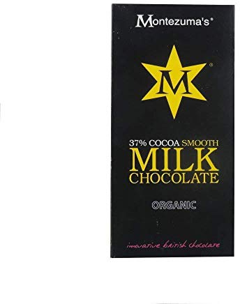 Montezuma's 34% Cocoa Smooth Milk Chocolate Organic 100 g