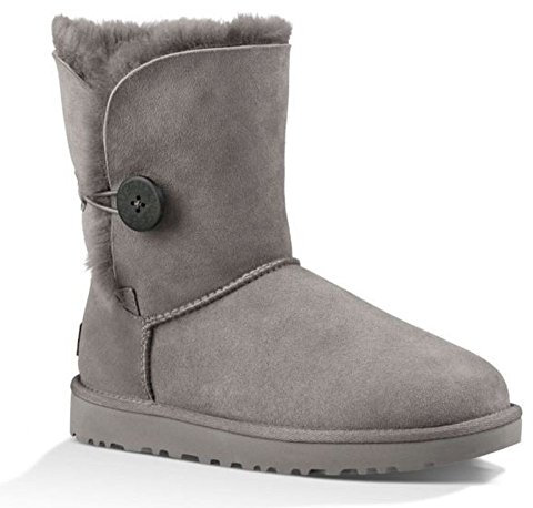 UGG Women's Bailey Button Ii Boot, Grey, 05