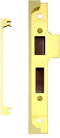 Union Locks J2989 Rebate Set to Suit 2201 13mm - Polished Brass (Boxed)
