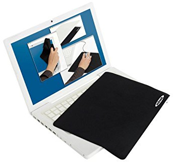 Ednet 3 in 1 Netbook Protector Pad (10,2 Zoll) 200*135mm Mousepad schwarz