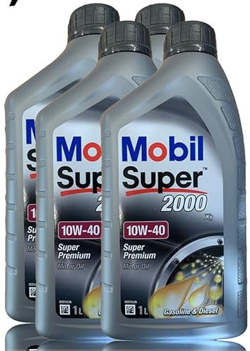 Mobil SUPER 2000 X1 DSL 10W-40 GSP 4x1 Liter Motoröl Motorenöl 10W40