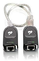 IOGEAR Guce51 USB-Kabel Cat5 Schwarz