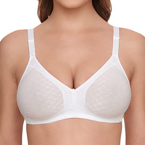SUSA BH ohne Bügel Topsy , Blickdichter BH mit nahtlos vorgeformten Cups , Gemoldeter BH mit kleiner Blume , Idealer Atmungsaktivität & hoher Stabilität