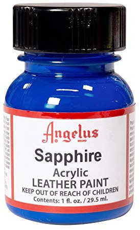 Angelus Acryl Lederfarbe Saphir 29,5ml.