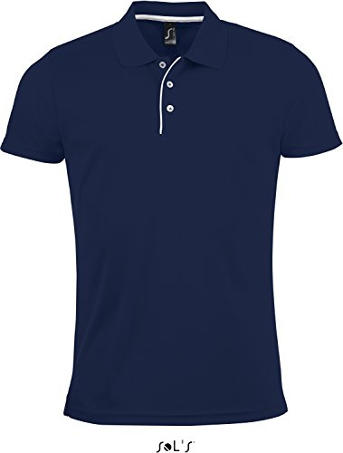 SOL´S Mens Sports Polo Shirt Performer, XL, French Navy