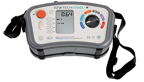 Kewtech KT64DL Digital Multifunction, 6 in 1 ATT with Auto RCD Test