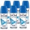 Mum Brisa Fresh Roll On Deo | 48 Stunden Plus Schutz | Anti-Transpirant | Vegan | Nachhaltige Glasflasche | Alkoholfreies Damen Herren Deo | Fresh Breeze Duft | 50 ml | 6 Stück