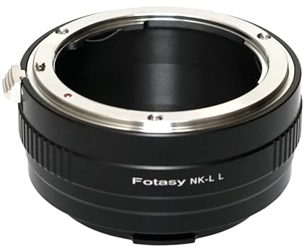 Fotasy NK F Mount Lens to L Mount Adapter, Compatible With Panasonic S1 S1H S1R S4 S5 Leica SL SL2 TL2 TL T Sigma fp fp L