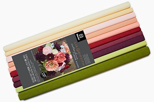 Lia Griffith Extra Feinkrepp, 10 Farben sortiert.