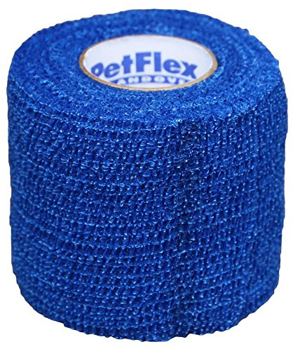 Petflex BAND0100 Bandage, 5 cm, blau