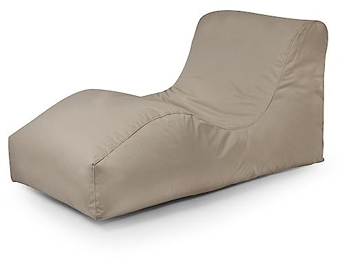 Wave Plus Plus mud Der Outdoor-Sitzsack für den Garten und die Terrasse Ganzjährig Outdoor geeignet