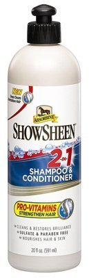 Absorbine 2 in 1 Shampoo und Conditioner für Pferdehaare Show Sheen