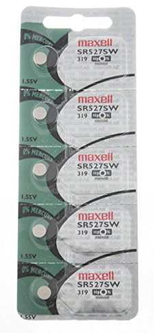 Maxell 319 SR527SW (10 Oxid Batterie Silberoxid