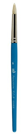 Princeton Artist Brush Princeton Select Natural Short Handle Scumbler No.6, 6