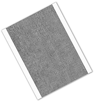 TapeCase 3311 2.83 x 3-25 Silver Aluminium Foil/Rubber Adhesive Tape Converted from 3M 3311, 0.0036 Thick, 3 Length, 2.83 Width