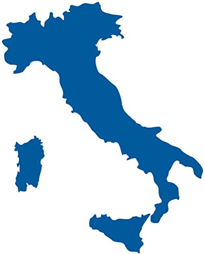 Samunshi® Italien Wandtattoo 48 x 60cm enzian