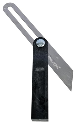 Johnson Level & Tool B75 T-Bevel – Structo-Cast Handle, 9, Silver, 1 T-Bevel