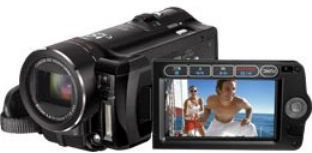 Canon HF10 HD-Camcorder (Flash/SD Hybrid, 16 GB,12-fach opt. Zoom, Bildstabilisator)
