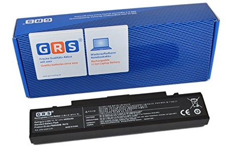 GRS Batterie pour Samsung R505 R520 R730 R620 R780 R580 R507 R420 R522 R519 R720 R460 R430 NP-R519 R480 R470 remplacé: AA-PB9NC6B, AA-PB9NS6B, AA-PB9NC6W, AA-PL9NC6W, AA-PB9NC5B, AA-PL9NC2B
