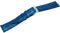 Morellato 20 mm Uhrenarmband in Blau aus Krokoleder mit Edelstahl Dornschließe A01X2197052065CR20