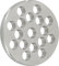 PIASTRA FORATA IN ACCIAIO TIPO INOX PER TRITACARNE ELETTRICO REBER N.12