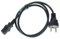 Adam Hall Cables 3 STAR PKD 0100 - Netzkabel, Kaltgerätestecker IEC C13 auf Schuko male, schwarz, 1m