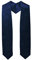 GraduationMall Abschluss Stola für akademische Kirche Priester Chor Stola Stahl 152cm Unisex Erwachsene Navy blau