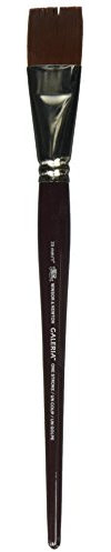 Winsor & Newton 5733125 Galeria Acrylpinsel, aus Synthetikfasern, ideale Kontrolle für dickere Farbaufträge, Ein-Strich-Pinsel 1 Zoll, 25mm
