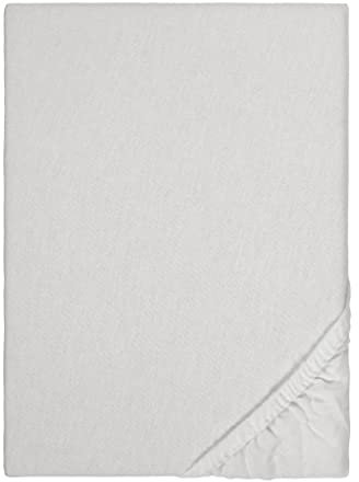 biberna Feinbiber-Spannbetttuch 0002744 sturmgrau 1x 140x200 cm - 160x200 cm