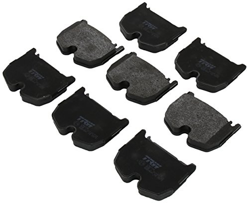 TRW GDB1541 Brake Pad Set of 8 Compatible for Mercedes-Benz CLS (C219) 2004-2012 Front Axle and Other Vehicles
