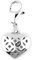 ESPRIT Jewels Damen-Charm 925 Sterling Silber Shades of Love ESCH91389A000