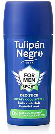 Tulipan nero, Sport per gli uomini Deodorante Stick, Cool System energia, sudore Controllata, 75 ml