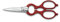 Filarmonica Schere, rot, 25,4 x 9 x 1,6 cm