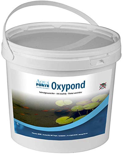 AquaForte Oxypond (vorher Oxyper) Aktivsauerstoff Teichpflegemittel 5kg (1kg reicht für 30.000 Liter Teichwasser), fördert den effizienten Abbau von Abfallprodukten