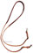 Westernzügel Roping Reins, geschlossen