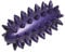 TOGU Noppenball lang 7 x 4 cm, Massageball, Igelball, Violett
