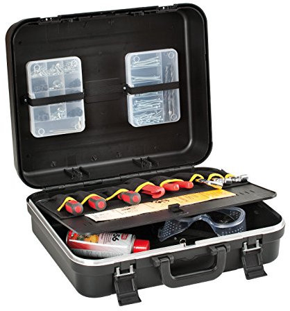 GT Line EUROBOXER - Maleta portaherramientas con compartimentos de bolsillos