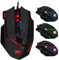 AFUNTA Programmable C-12 Gaming Mouse, 12 Buttons, 4000 DPI, LED Light, Modern Style
