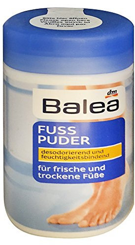 Balea Fußpuder für frische und trockene Füsse (100g Dose)