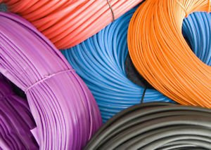 2mm Flexible PVC Sleeving Cable Wiring Harness Electrical Insulation Green 10mtrs