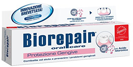 Biorepair Oral Care Gum Protection toothpaste 75ml Enamel Advance & Prevent Tooth Decay , tartar build-up repairs enamel from acid erosion and plaque safe for whole family