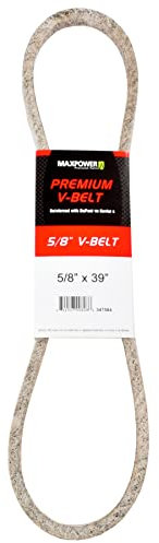 MaxPower Keilriemen 347584, kevlar verstärkt, 5/8 x 39 - 5L390 - Aussenlänge L(a) 990 mm.