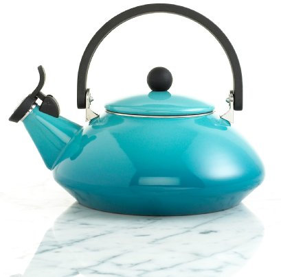 Le Creuset 92009600630000 Bouilloire Zen Sifflet Fixe Bleu 1,5 L
