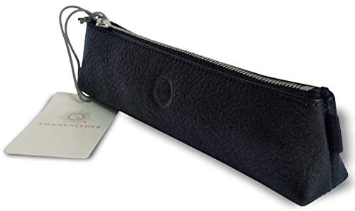SONNENLEDER - hochwertiges StifteetuiSIMMEL Farbe: Schwarz *Echtes Leder*